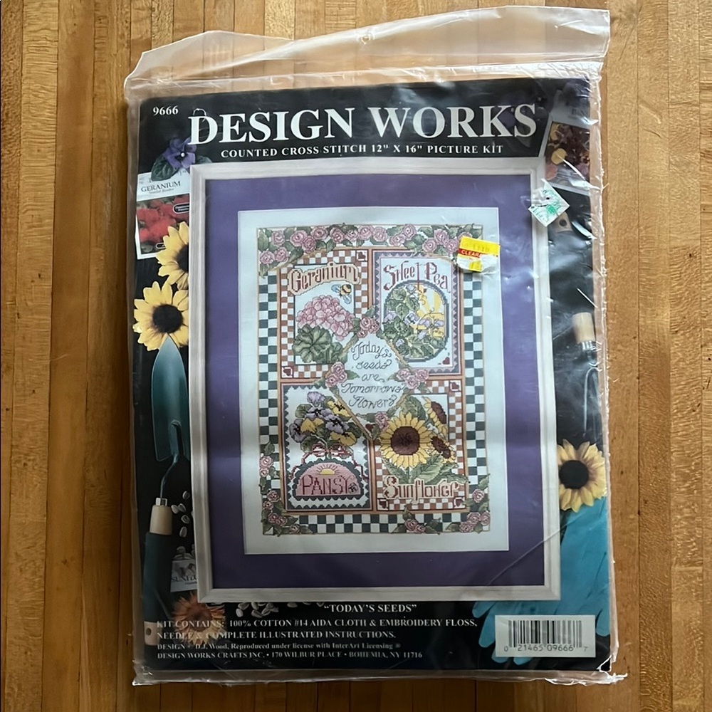 Design Works Cross Stitch Kit: “Today’s Seeds”